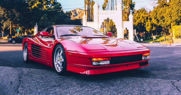 1990 Ferrari Testarossa 14 years College Tuition 2
