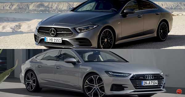 Audi A7 vs Mercedes CLS 2