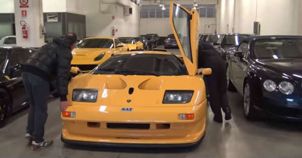 Extremely Rare Lamborghini Diablo GT1 Stradale 2