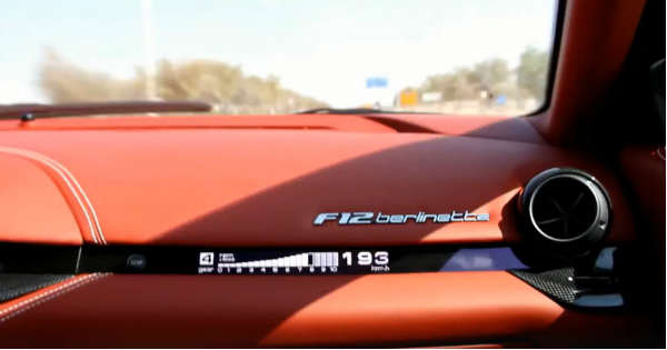 Ferrari F-12 Berlinetta Hits 349 kmh 217 mph 2