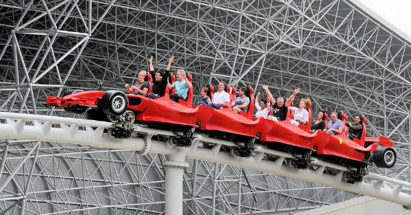 Formula Rossa Roller Coaster Ferrari World Abu Dhabi 1