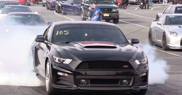 Roush Stage 3 Mustang Kicked Out Drag Strip TOO FAST 2