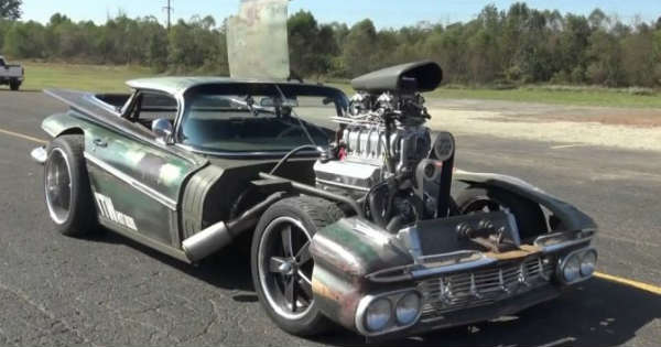 800HP Chevy El Camino Rat Rod 11