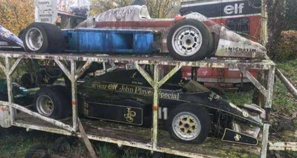 Amazing Abandoned Formula 1 Cars Are Rusting Away 3