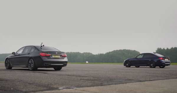 BMW M760Li vs BMW M3 Competition 2