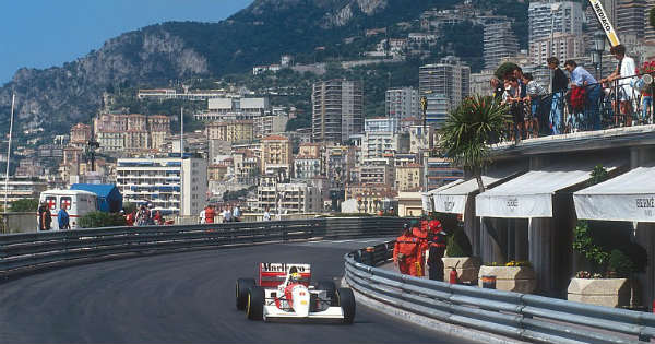 For Auction Ayrton Sennas Winning Formula 1 Car From Final Monaco Grand Prix 2
