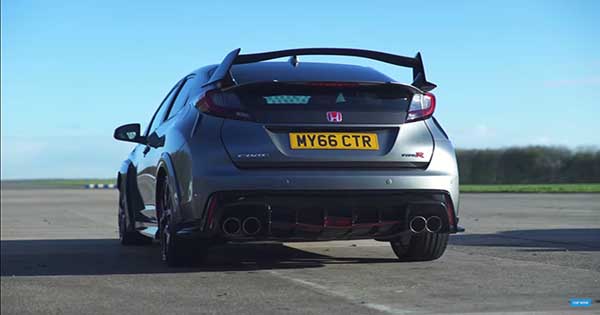 Four Generations Of Honda Civic Type R Cars Drag Race 2