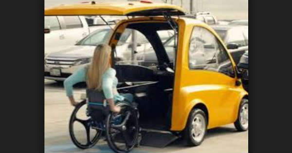 Genius Electric Car Designed For Wheelchair Users 2