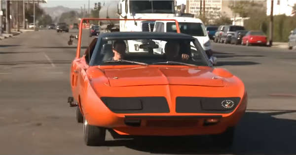 Jay Leno Drive The Almighty 1970 Plymouth Superbird 2