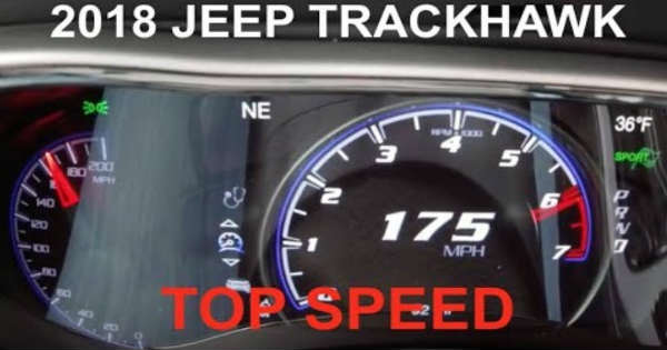 Jeep Trackhawk Goes on a Furious 0-175 MPH Test Run 2