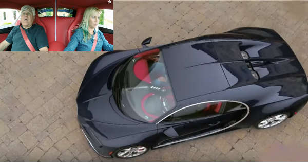 Jessi Combs Takes Her Bugatti Chiron For A Furious Ride With Jay Leno 1