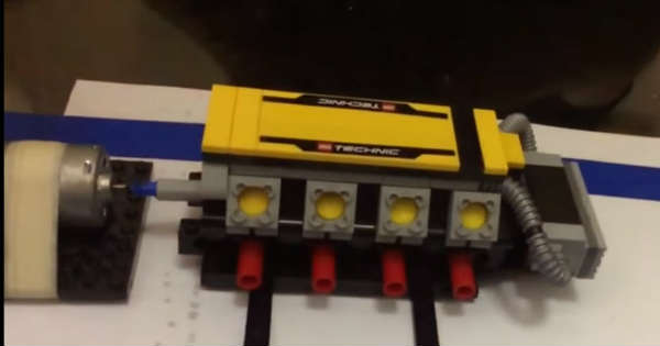 Lego Engine Blew Up at High RPM 2