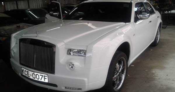 Mercedes Converted To Rolls Royce 1