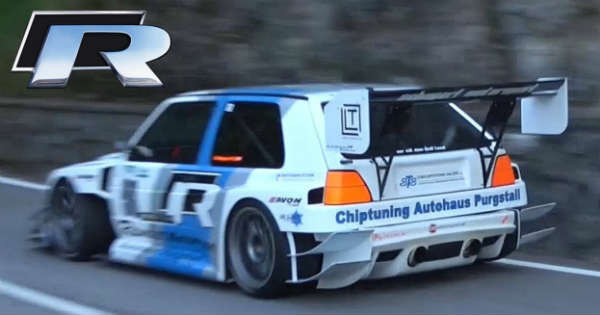 This 600HP Golf MK2 TFSI-R Is A Real Hillclimb Master 2