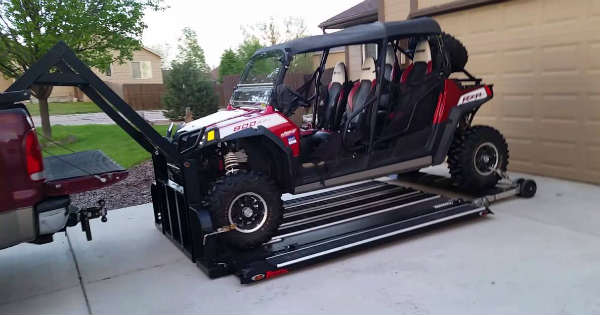 The Hydraulic UTV Deck Will Make The Job Of Loading Easy 2