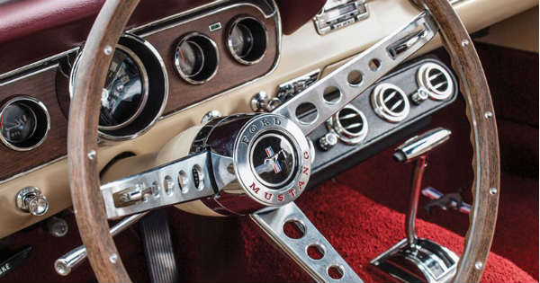 Restoring classic muscle car steering wheel 1