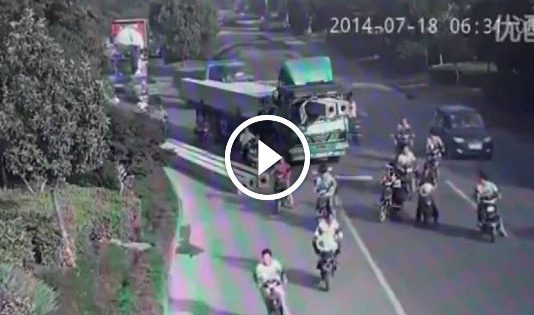 Luckiest Truck Driver Ever