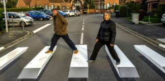 3D Zebra Crossings Greater Road Safety Iceland 2