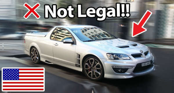 6 Banned Cars In The USA! Impossible to import and drive!