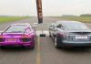 Audi R8 V10 Plus vs Tesla Model S P100D 1
