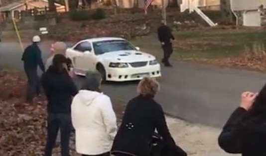 Best Baby Gender Reveal By Using A Monstrous RACECAR 11