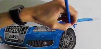Better Than A Camera Extremely Realistic Audi Drawing 11