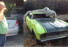 Dads Ford Falcon XA Superbird Restored After 20 Years Sitting In A Farm