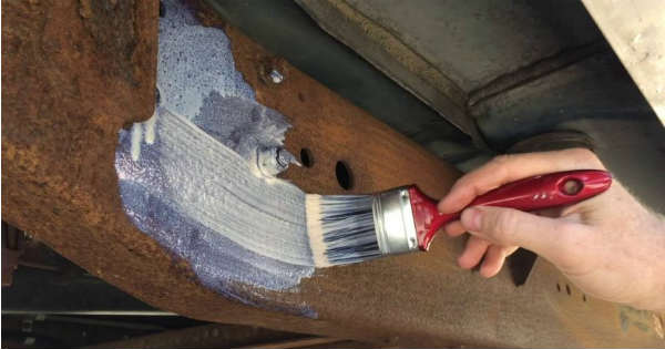 How To Paint Rusty Metal Without Sanding 1