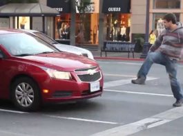 Invisible Object Prank Pranking Car Drivers With Invisible Boxes 11