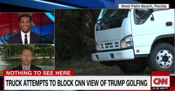 News Reporters Have Been Blocked To Film TRUMP Golfing 1