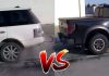 Range Rover vs Ford Raptor - Tug Of War 1