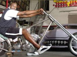 Shaquille O Neal Motorcycle 2001 WC Choppers El Diablo 11