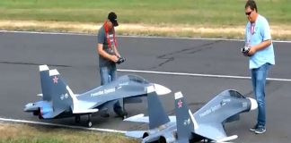 Two Huge RC Fighter Jets In Action 1