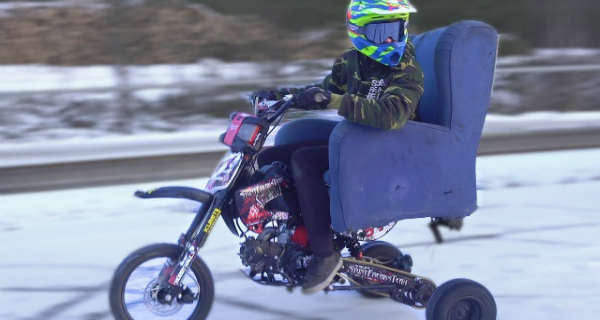 You Can Have A Lot Of Fun With This Winter Moped 2