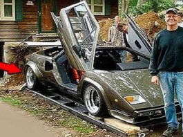 17 Years To Build This Lamborghini Countach 1