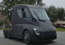 2018 Tesla Semi Truck Spotted On Californian Road 1