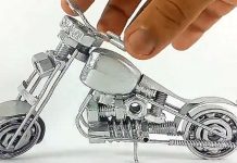 Awesome Video Tutorial - DIY Toy Motorcycle 11