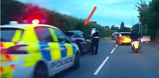 Dangerous Racers Trough Traffic Get Pulled Over Instant Karma 1