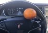 Driver Tricks The Tesla Autopilot Safety System With An Orange 1
