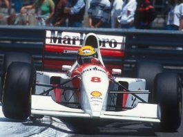 For Auction Ayrton Sennas Winning Formula 1 Car From Final Monaco Grand Prix 1