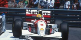 For Auction Ayrton Sennas Winning Formula 1 Car From Final Monaco Grand Prix 1