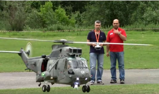 Gigantic RC Helicopter Marina 11