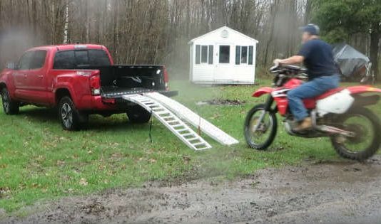 How Not To Load A Motocross Bike Into A Pickup 1