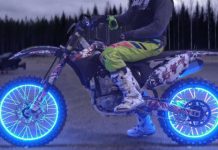 How To Make LED Light Wheels For Motorcycle 1