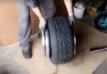 Installing A Small Tire Over A Big Rim 1