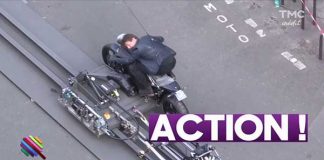 Tom Cruise In a Car Chase For Mission Impossible 6 Movie In Paris 1