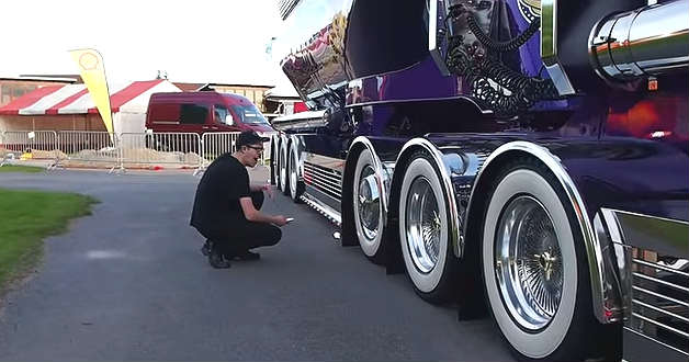 lowrider semi trucks