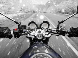 Safety Riding Tips for Bikers in the Wintertime 1